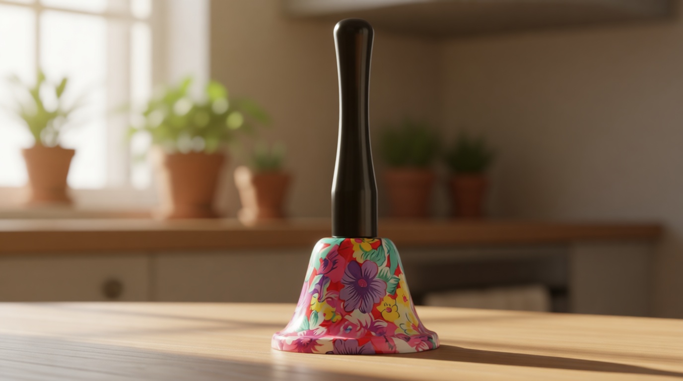 Home-X Floral Call Bell