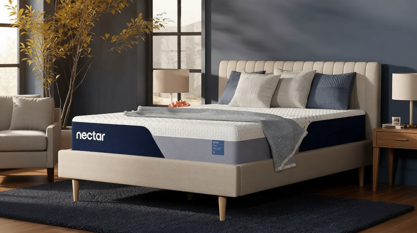 Nectar Classic 12” Queen Mattress - Medium Firm - Contouring Memory Foam - Cooling Top Layer - Back Pain Relief - Mattress in a Box - 365-Night Trial & Forever Warranty OEKO-TEX STANDARD 100