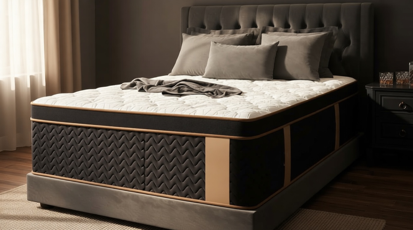 Firm Queen Mattress 14 Inch, Luxury Hotel Cooling Queen Size Hybrid Mattress in a Box, 7-Zones Individual Pocket Spring, Extra Hip/Shoulder/Lumbar Support, Fiberglass-Free, 365-Night Trial,CertiPUR-US OEKO-TEX STANDARD 100