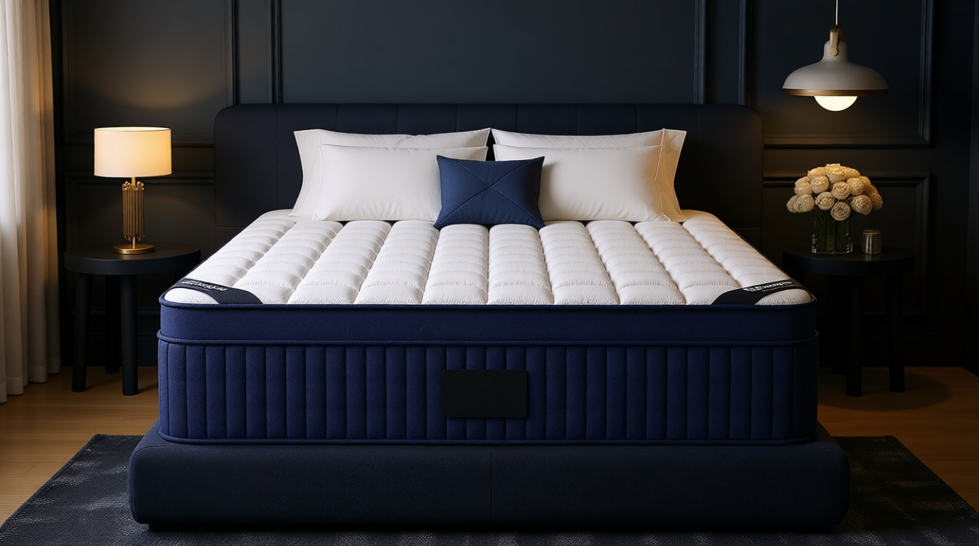 Firm Queen Mattress 14 Inch, Cooling Memory Foam Queen Size Mattress with 7-Layers Support, Hotel Collection Hybrid Mattresses with Pocket Spring for Back Pain Relief, CertiPUR-US Certified