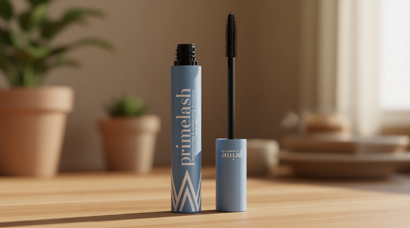 Prime Prometics PrimeLash Mascara for Older Women – Volumizing, Incredible Length in 2 Coats – Long-Stay, Zero Clumps, Hypoallergenic (Black)