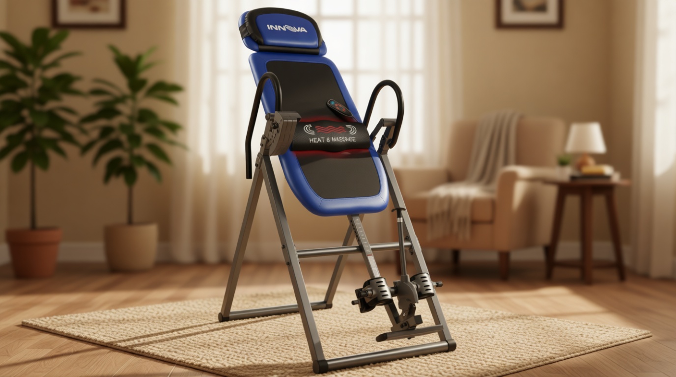 INNOVA HEALTH AND FITNESS ITM4800 Advanced Heat and Massage Inversion Table