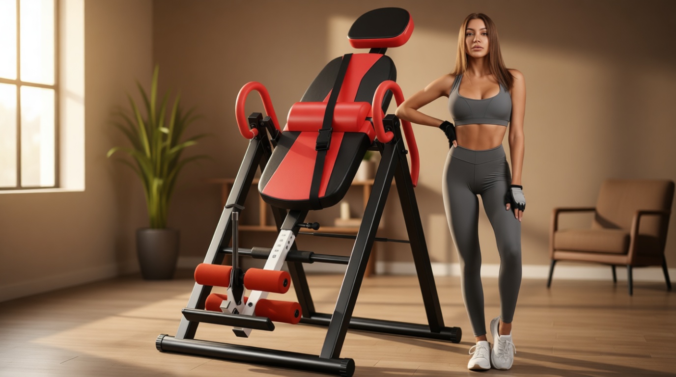 YOLEO Gravity Inversion Table for Back Pain Relief