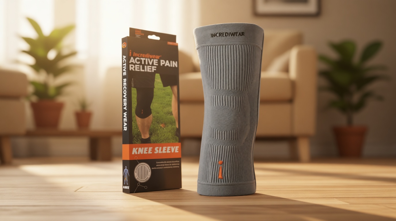 Incrediwear Knee Sleeve – Knee Braces for Knee Pain, Joint Pain Relief, Swelling, Inflammation Relief, and Circulation, Knee Support for Women and Men