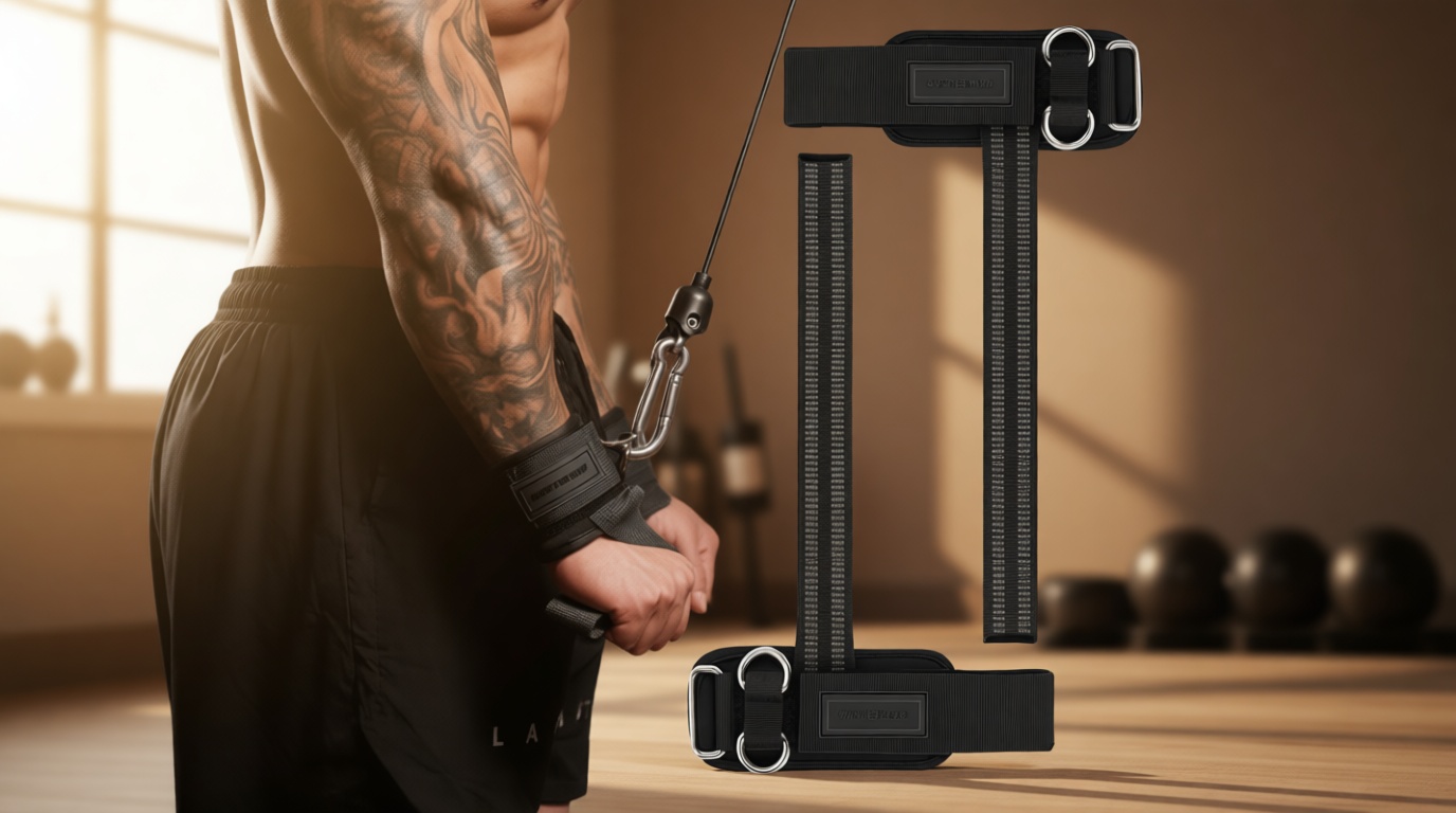 MANUEKLEAR Non-Slip Wrist Straps for Weightlifting Deadlifting, Gym Lifting Straps with D Rings for Cable Machine Workout, 10mm Neoprene Padded Weight lifting Wrist Wraps for Men Women