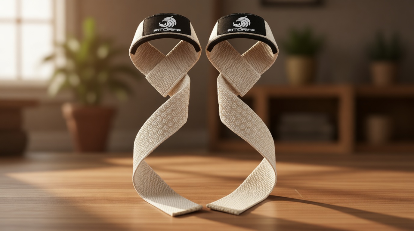 Fitgriff® Lifting Wrist Straps for Weightlifting, Gym, Deadlift, Workout (Made of Premium Cotton & Padded) - Men & Women