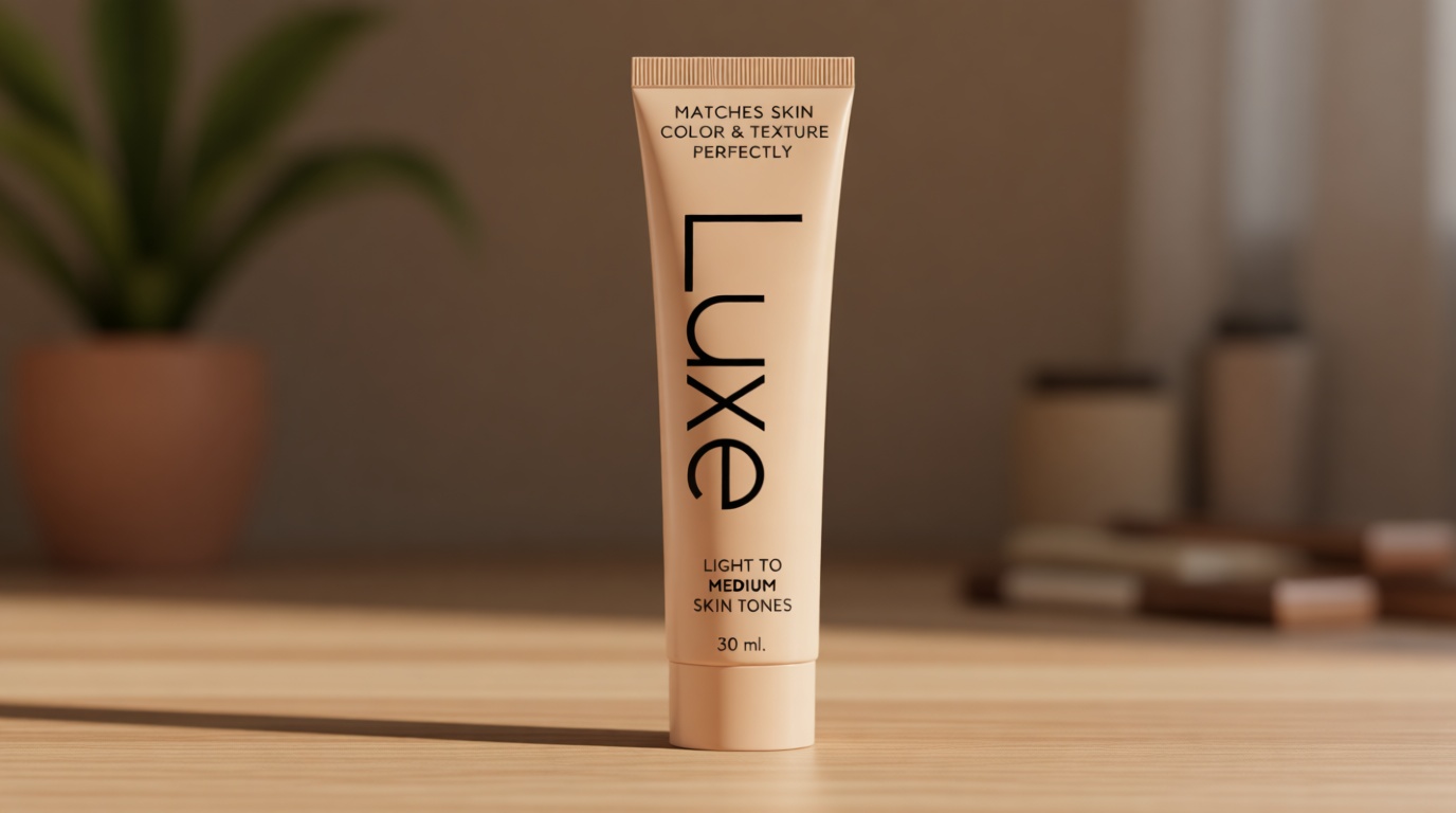 Luxe Research Color Changing Foundation – Instantly Adapts to Your Skin Tone – Buildable Light-to-Medium Coverage – 12-Hour Wear – Natural Dewy Finish