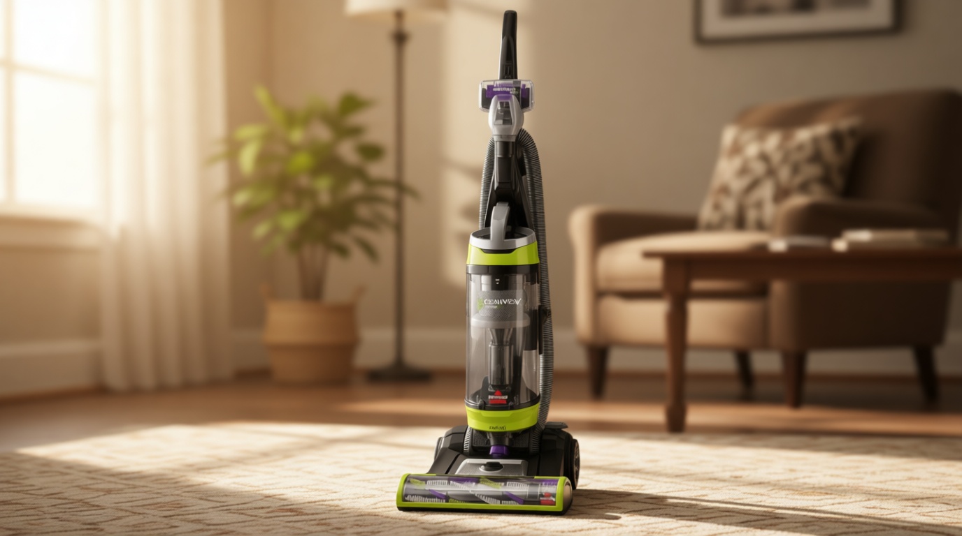 Bissell 2252 CleanView Swivel Upright Bagless Vacuum with Swivel Steering, Powerful Pet Hair Pick Up, Specialized Pet Tools, Large Capacity Dirt Tank, Easy Empty