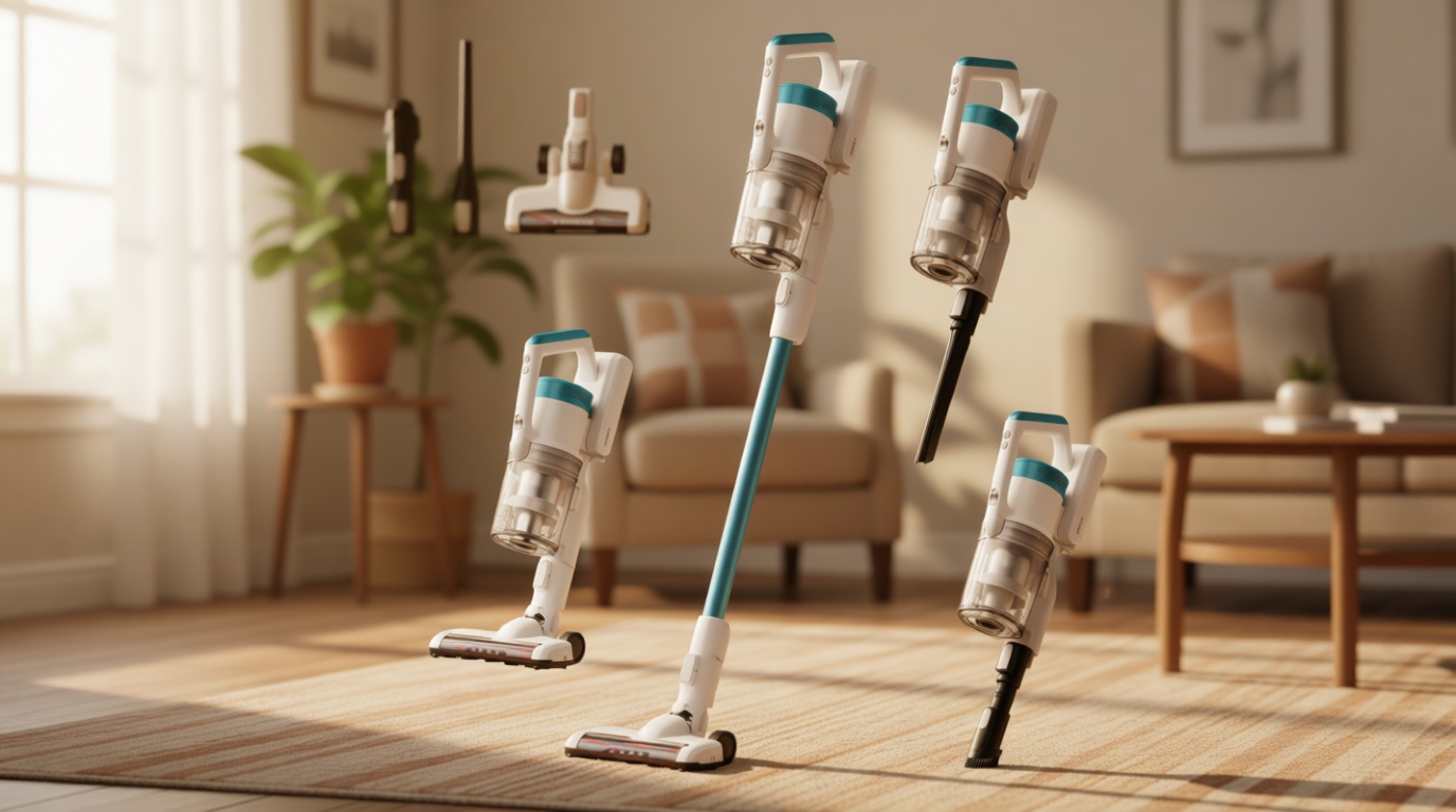 Eureka RapidClean Pro NEC280TL Cordless Stick Vacuum Cleaner – Lightweight 5.3 lbs, 40-Min Runtime, LED Headlights, 3 Power Modes, Ideal for Pet Hair, Hard Floors & Carpets