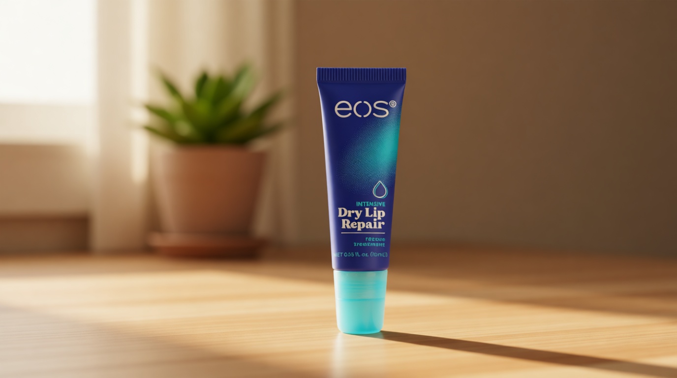 eos The Hero Lip Repair, Extra Dry Lip Treatment, 24HR Moisture, Overnight Lip Treatment, Natural Strawberry Extract, 0.35 fl oz