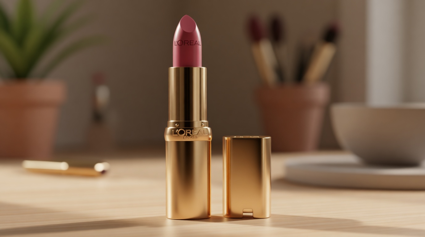 L'Oreal Paris Colour Riche Original Creamy, Hydrating Satin Lipstick with Argan Oil and Vitamin E, Montmartre , 1 Count