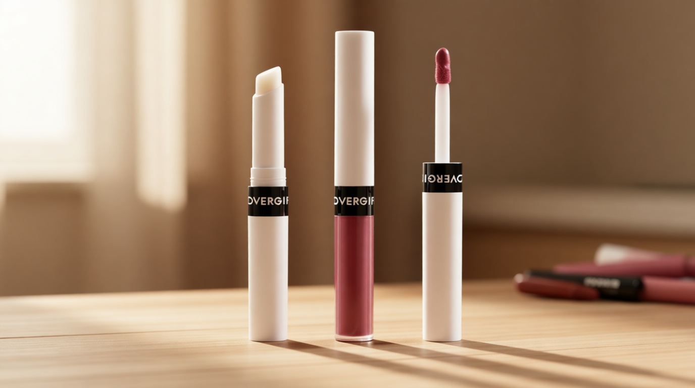 Covergirl Outlast All-Day Lip Color with Moisturizing Topcoat, New Neutrals Shade Collection, Good Mauve, Pack of 1