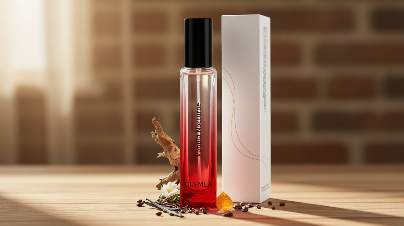 Pheromone Perfume for Women, Amber Vanilla Perfume, Vanilla Nocturne Elixir Long Lasting Women's Eau Fraiche, 0.5 fl.oz / 15ml Travel Size Perfume Spray