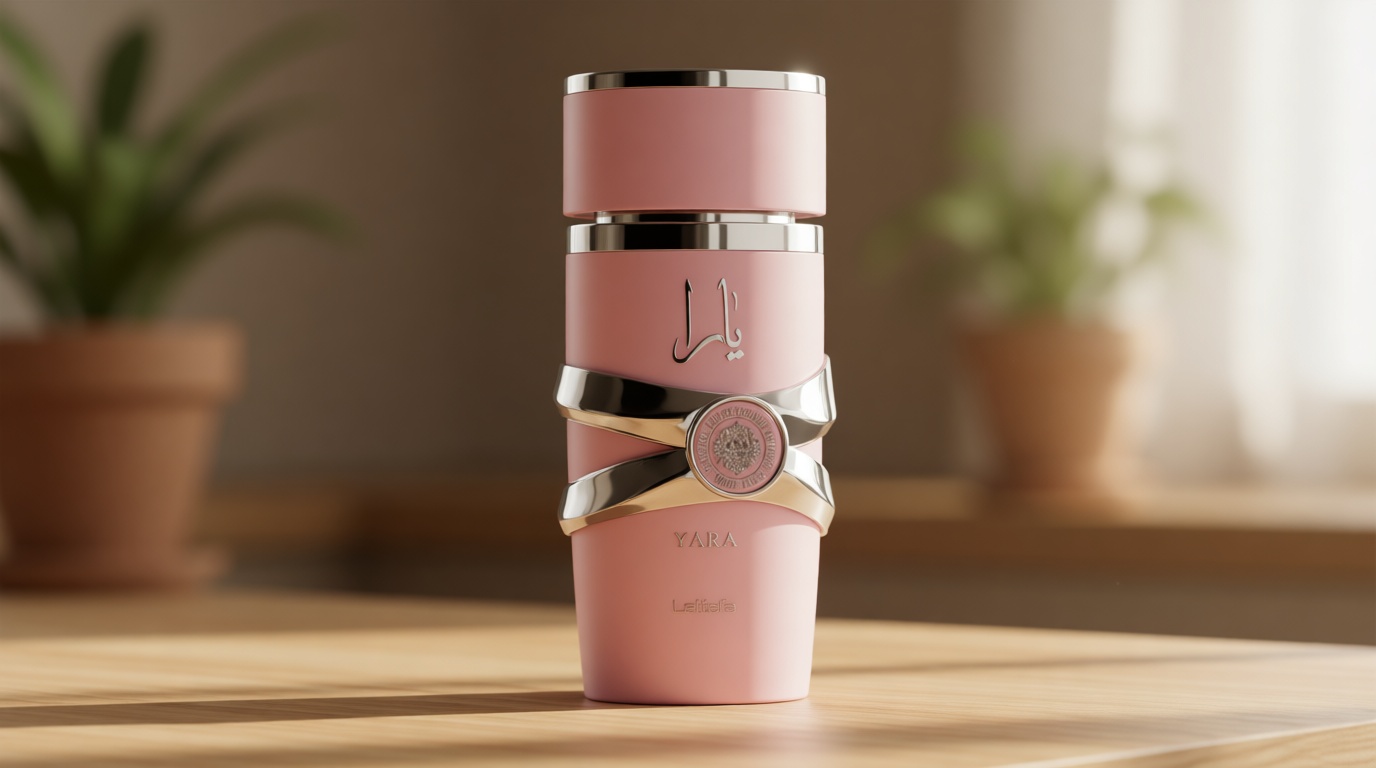 Lattafa Yara - Vanilla, Gourmand, Fruity, Floral - Eau de Parfum Long-Lasting Fragrance for Women, 3.40 Ounce / 100 ml