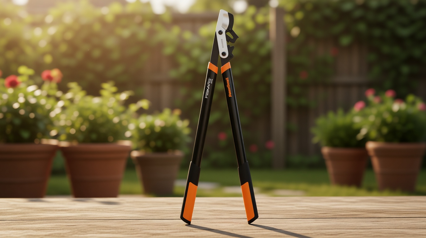 Fiskars 32-Inch Loppers for Tree Trimming, Heavy Duty, Low-Friction Sharp Steel Blade, Branch Cutter up to 2-Inch Diameter Cut Capacity, PowerGear2 Technology that Multiplies Power for Less Effort