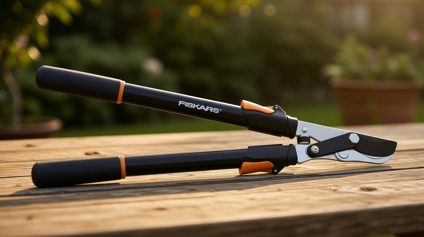 Fiskars - 91686935J 25 Inch Extendable Power-Lever Lopper, Blue