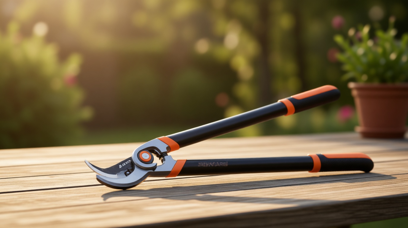 Fiskars Forged Lopper, Heavy-Duty Branch Cutter Gardening Tool with Replaceable Blade, 30", Black/Orange