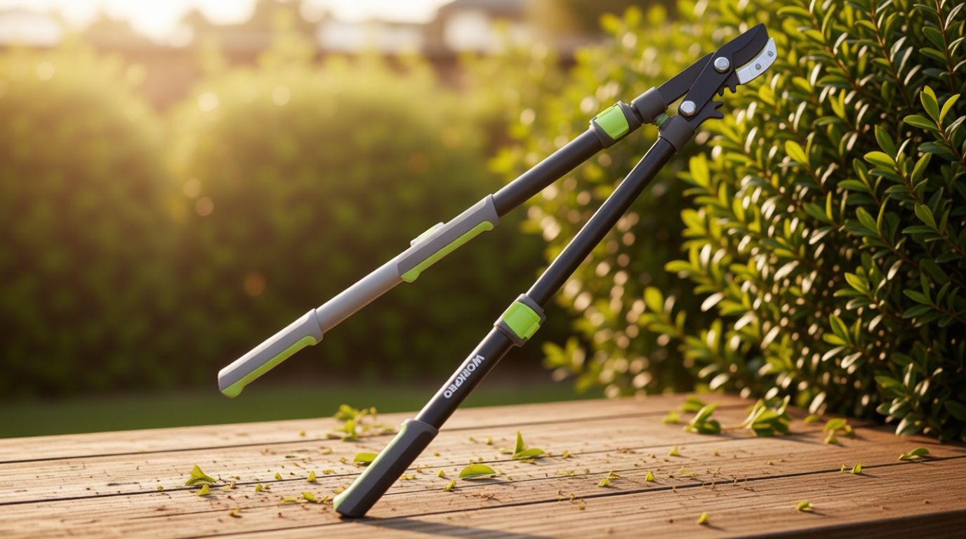 WORKPRO Extendable Anvil Lopper for Gardening, 25-37" Branch Cutter with 1.6" Cutting Capacity, Heavy-Duty Pruning Shear Featuring Gear System for Tree Trimming, Handheld Garden Shear with Sharp Blade