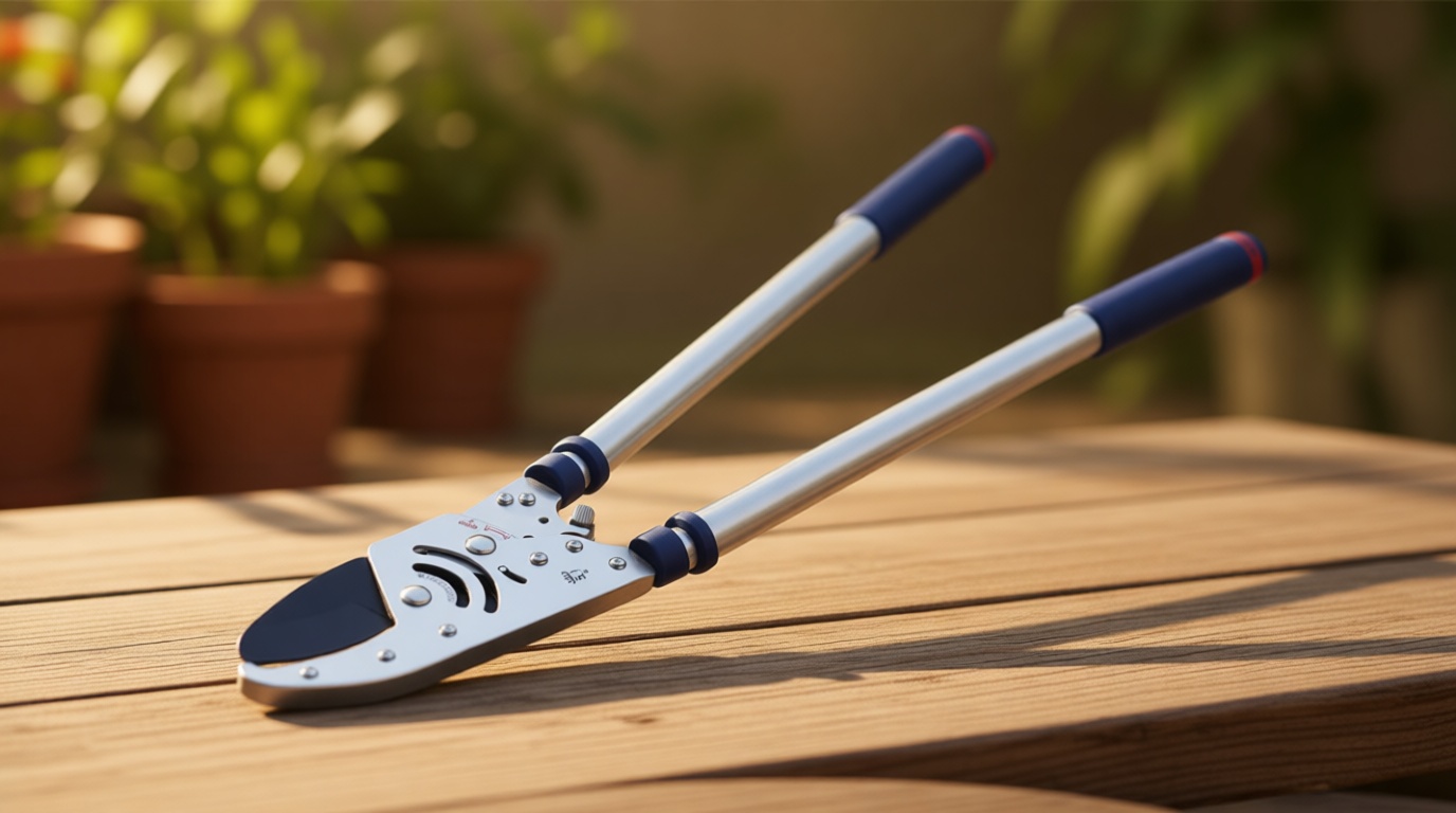 Spear & Jackson 8290RS Razorsharp Heavy Duty Telescopic Ratchet Anvil Loppers, Extendable 40 1/2" Handles, Ideal for Cutting Thick Hard To Reach Branches, Powerful Ratcheting Mechanism