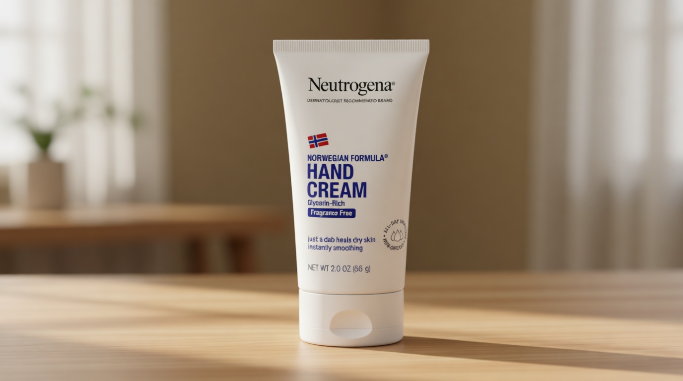 Neutrogena Norwegian Formula Moisturizing Hand Cream for Dry, Rough Hands, Fragrance-Free Glycerin Hand Lotion for Softer Skin, Concentrated Intensive Hand Cream, 2 oz