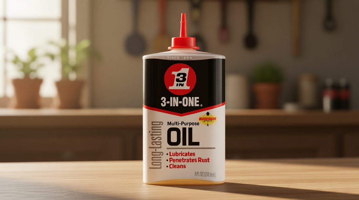 3-IN-ONE Multi-Purpose Oil, 8 OZ