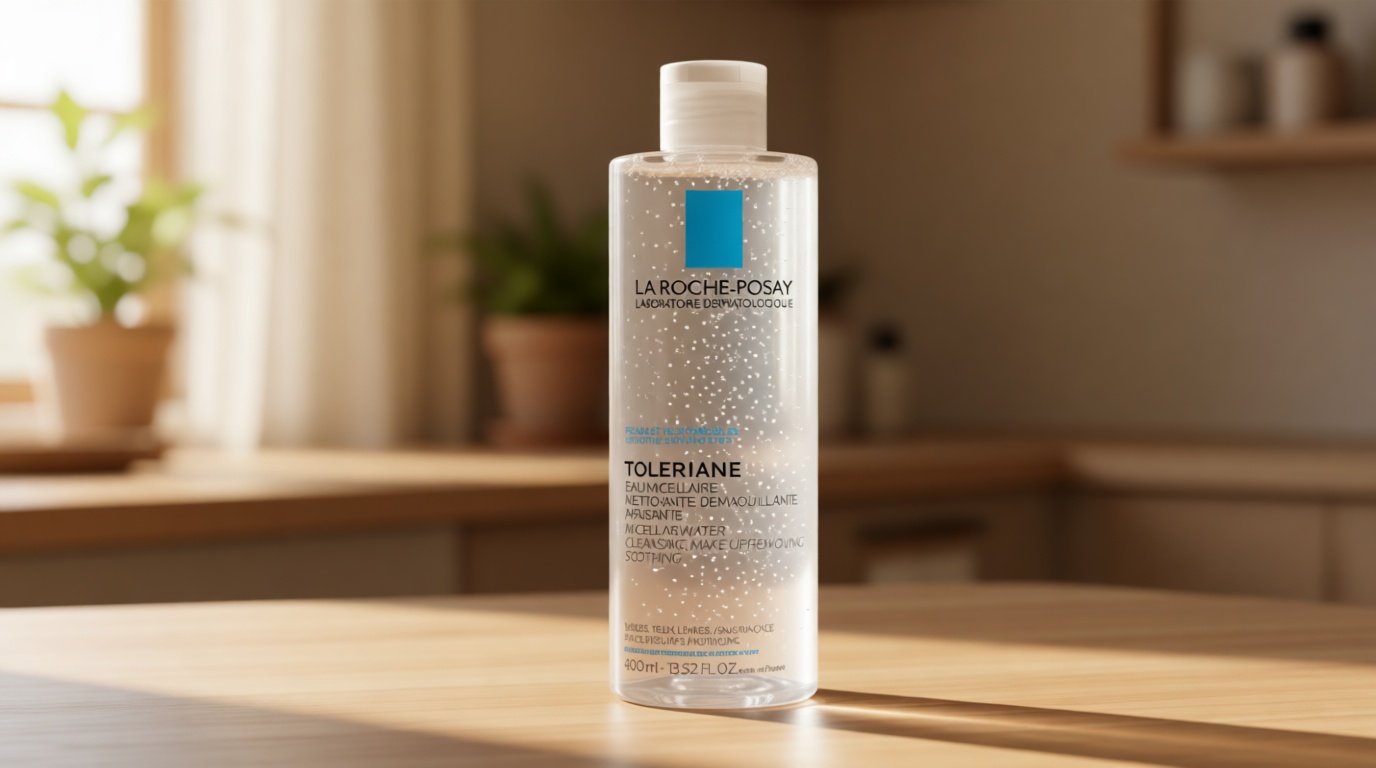 La Roche-Posay Micellar Cleansing Water for Sensitive Skin, Micellar Water Makeup Remover, Cleanses and Hydrates Skin, Gentle Face Toner, Oil Free