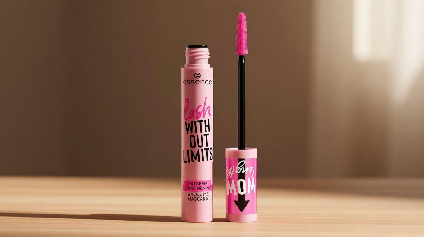 essence | Lash Without Limits Extreme Lengthening & Volume Mascara (01 | Extra Black) | Volumizing & Lengthening | Vegan, Cruelty Free & Paraben Free ClimatePartner certified