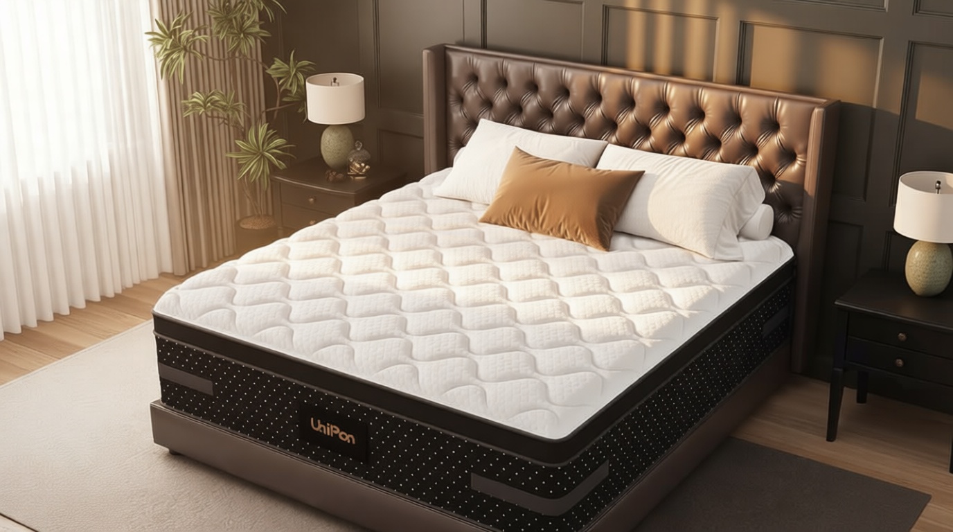 Firm Queen Mattress, 14 Inch Deep Sleep Hybrid Mattress with Extra Back & Hip Support, Motion Isolation with Fiberglass-Free, CertiPUR-US Certified, 365-Night Trial OEKO-TEX STANDARD 100