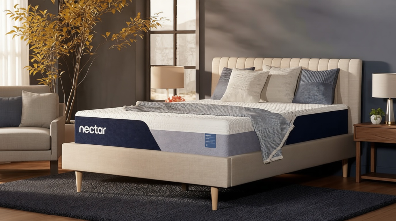 Nectar Classic 12” Queen Mattress - Medium Firm - Contouring Memory Foam - Cooling Top Layer - Back Pain Relief - Mattress in a Box - 365-Night Trial & Forever Warranty OEKO-TEX STANDARD 100