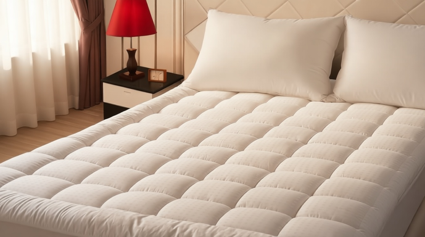EASELAND King Size Mattress Pad Pillow Top Mattress Cover Quilted Fitted Mattress Protector Cotton 8-21" Deep Pocket Cooling Topper (78x80 Inches, White) OEKO-TEX STANDARD 100