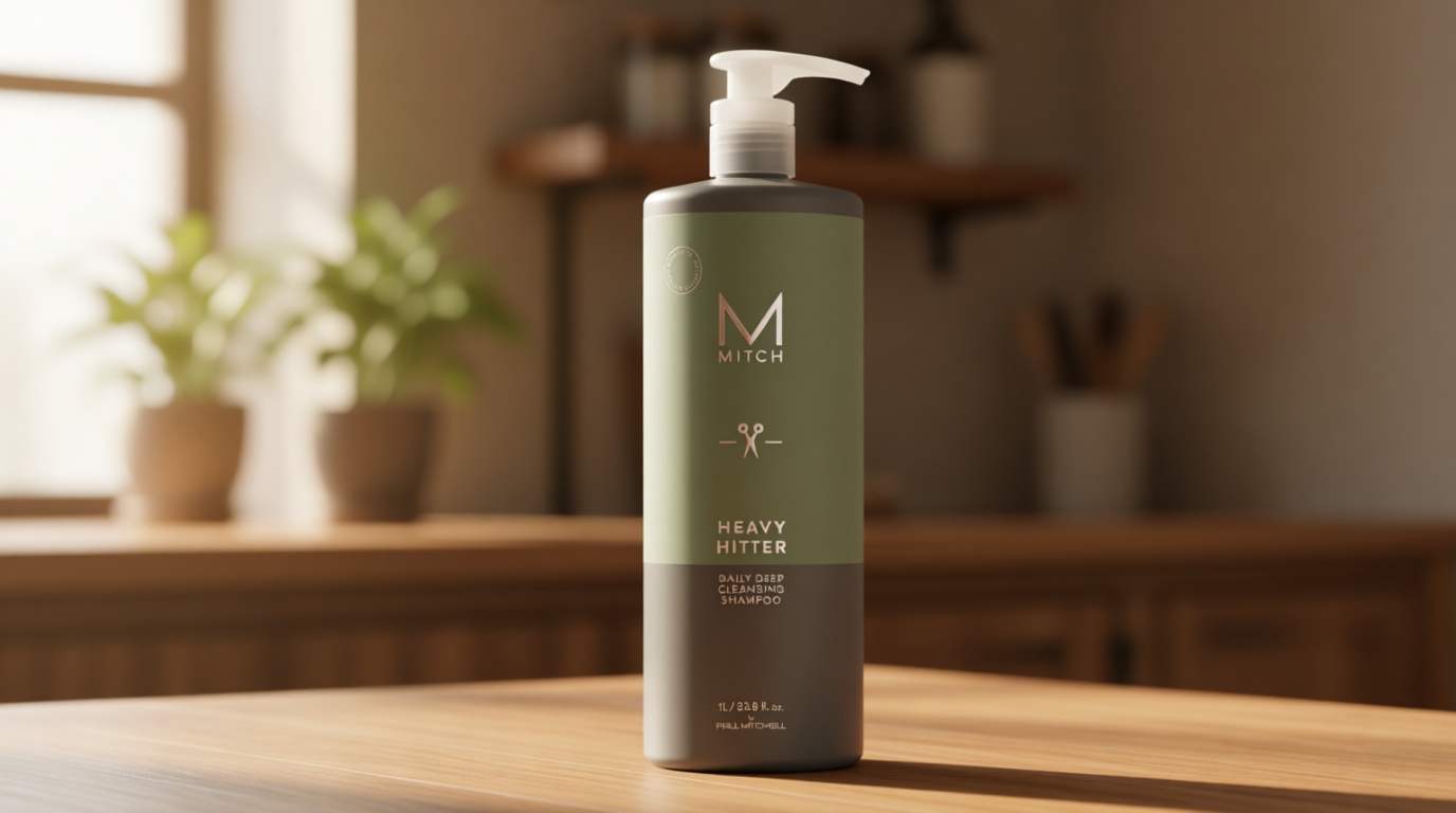 MITCH by Paul Mitchell Heavy Hitter Daily Deep Cleansing Shampoo for Men, For All Hair Types