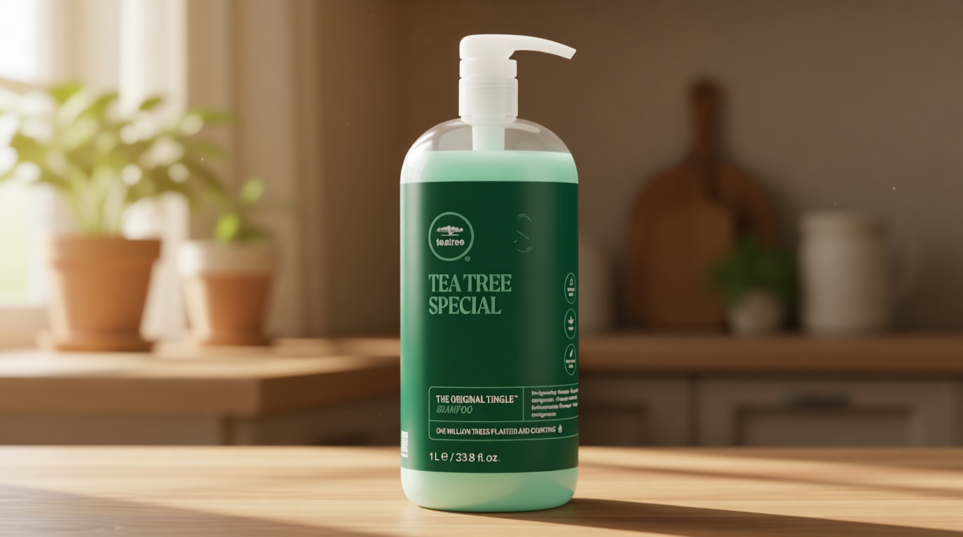 Tea Tree Special Shampoo, Deep Cleans, Refreshes Scalp, For All Hair Types, Especially Oily Hair