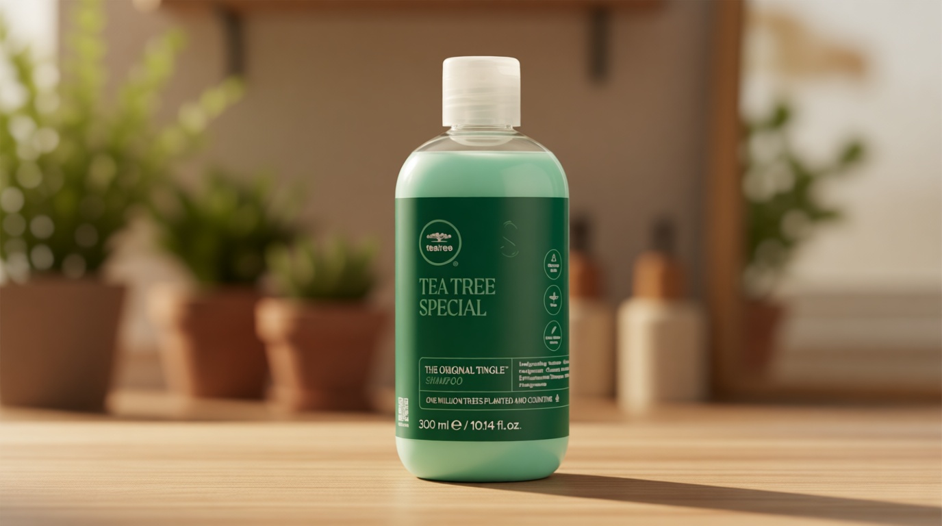 Tea Tree Special Shampoo, Deep Cleans, Refreshes Scalp, For All Hair Types, Especially Oily Hair