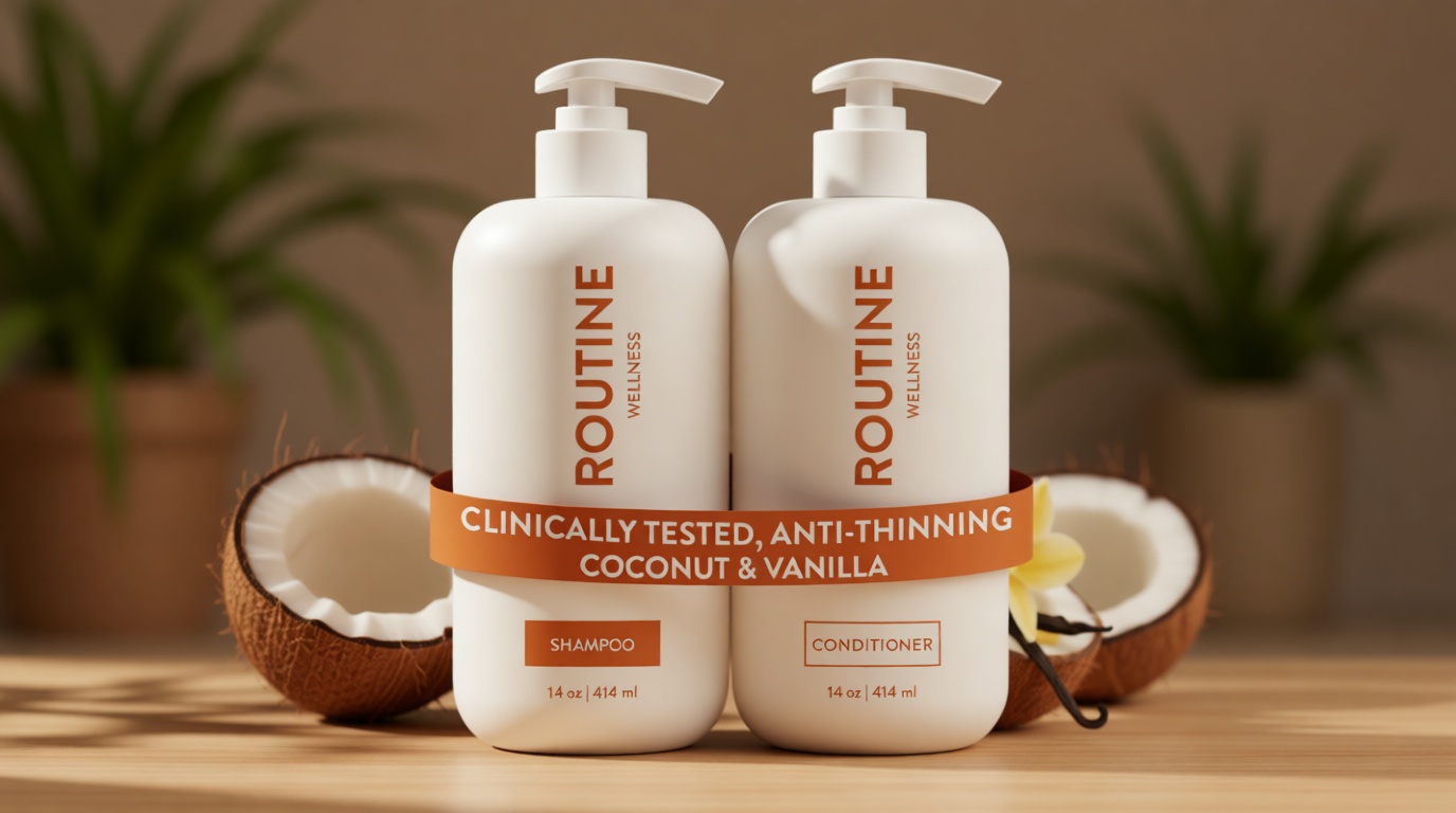 Routine Wellness Anti-Thinning Shampoo and Conditioner Set