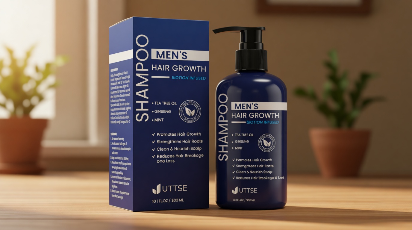 Uttse Biotion Hair Growth Shampoo for Men