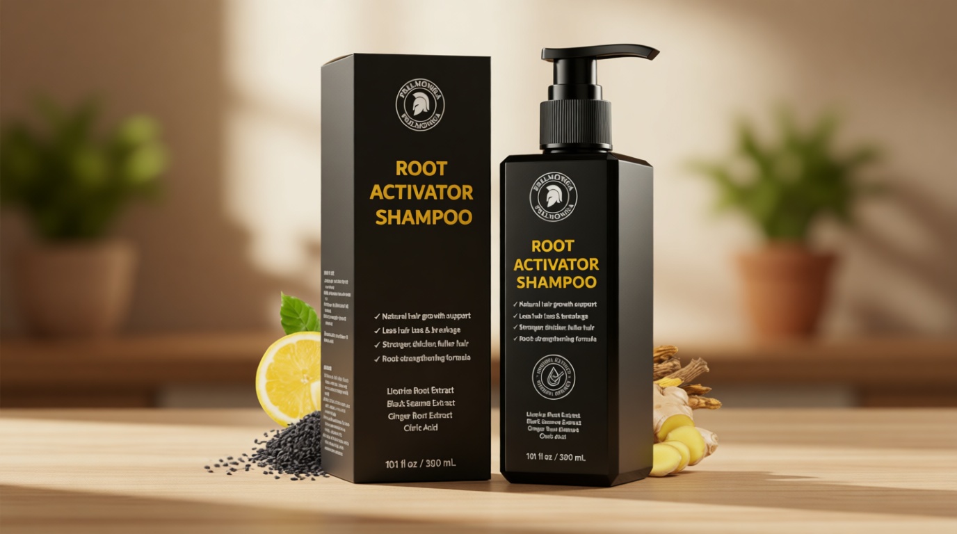 Root Activator Shampoo for Men Made In USA
