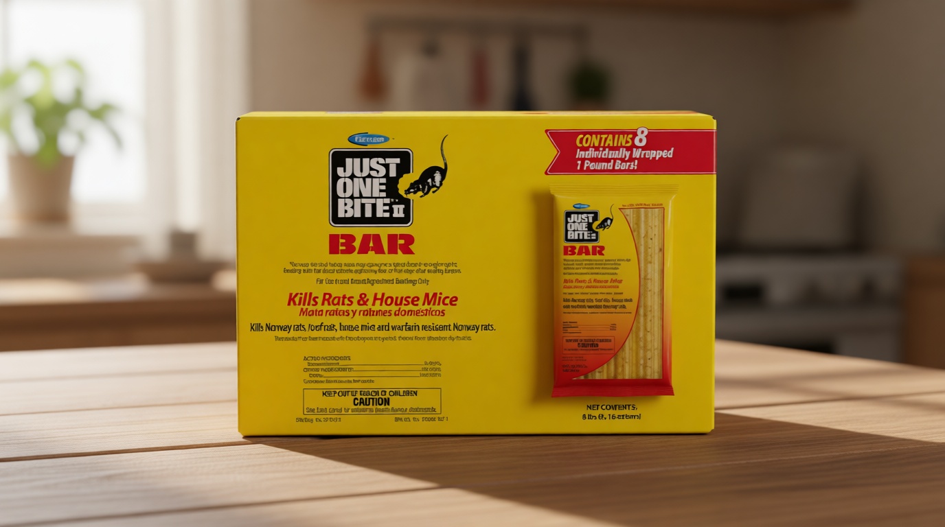 Farnam Just One Bite II Rat & Mouse Bar 8pk 8lb