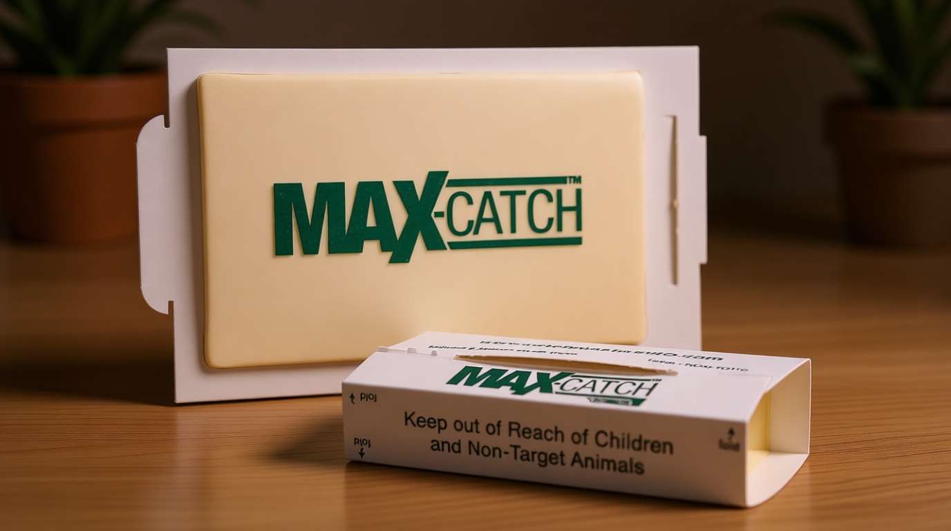 Catchmaster Max-Catch Mouse & Insect Glue Trap 36pk, Mouse Traps Indoor for Home, Sticky Pest Control Adhesive Tray for Catching Bugs, Bulk Classic Glue Boards