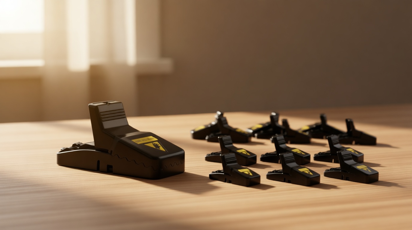 20 Pack Mouse Traps Indoor for Home,Mice Traps for House,Reusable Mouse Trap that Work,Small Mice Catchers for Home Indoor, Quick Set Mousetraps Effective