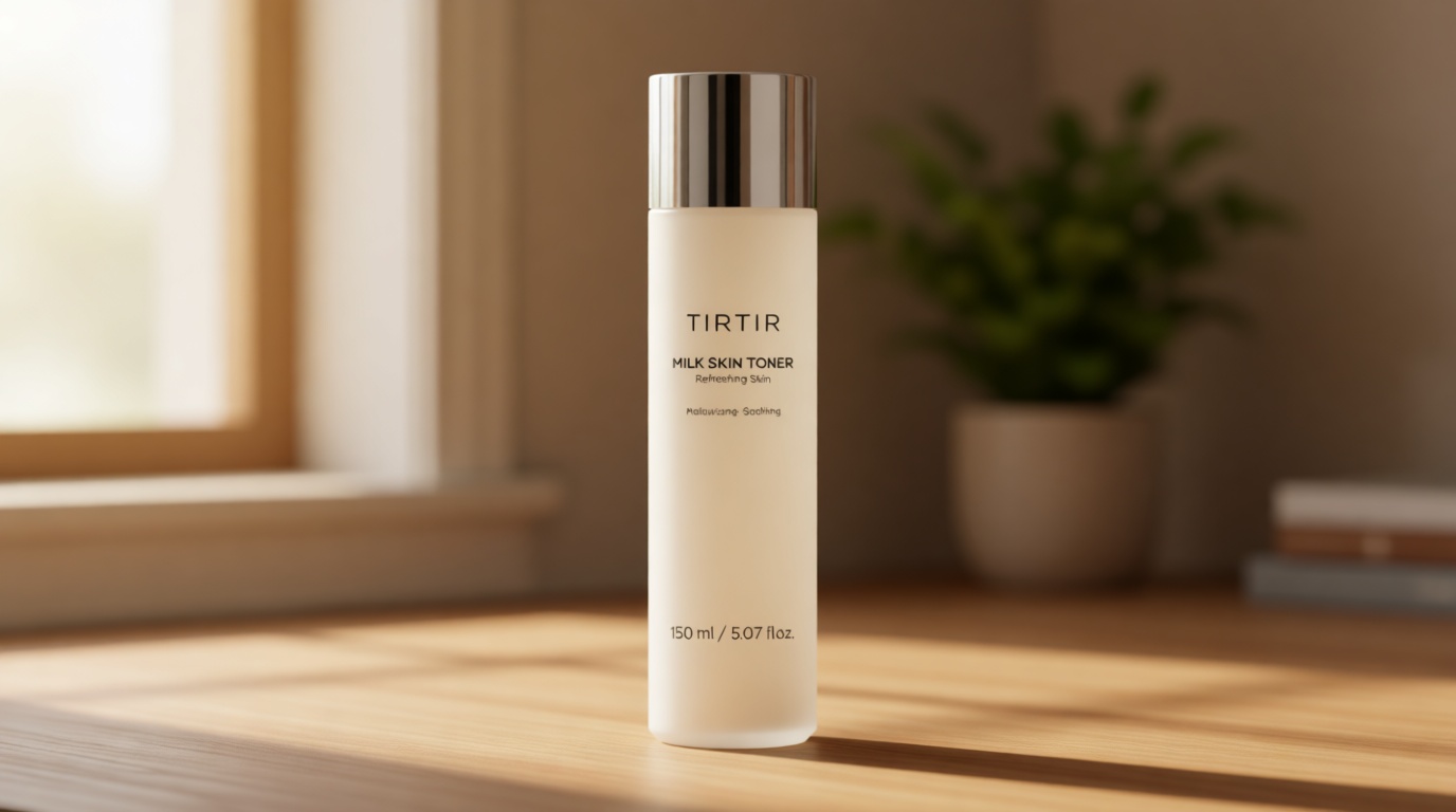 TIRTIR Milk Skin Rice Toner - Deep Moisturizing, Hydrating and Refreshing for face, Niacinamide, Ceramide, Rice Bran Extract, Nature-Oriented Ingredients, Korean Skin Care, Vegan, 150ml / 5.07 fl.oz.