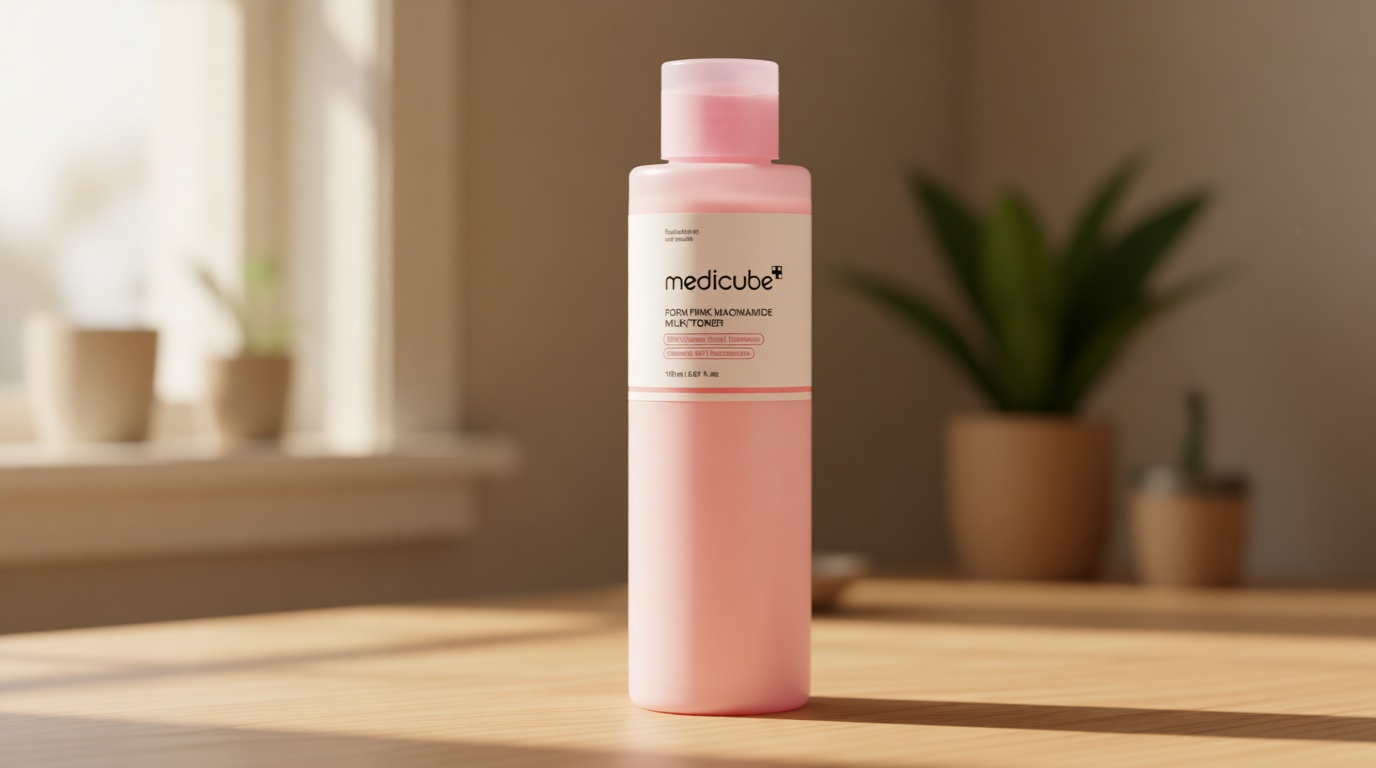 medicube PDRN Toner Salmon DNA Milky Toner | for Hydrating, Moisturizing, Soothing with Ceramide, Peptide | Glass Glow Skin | Korean Skincare, 5.07 fl.oz