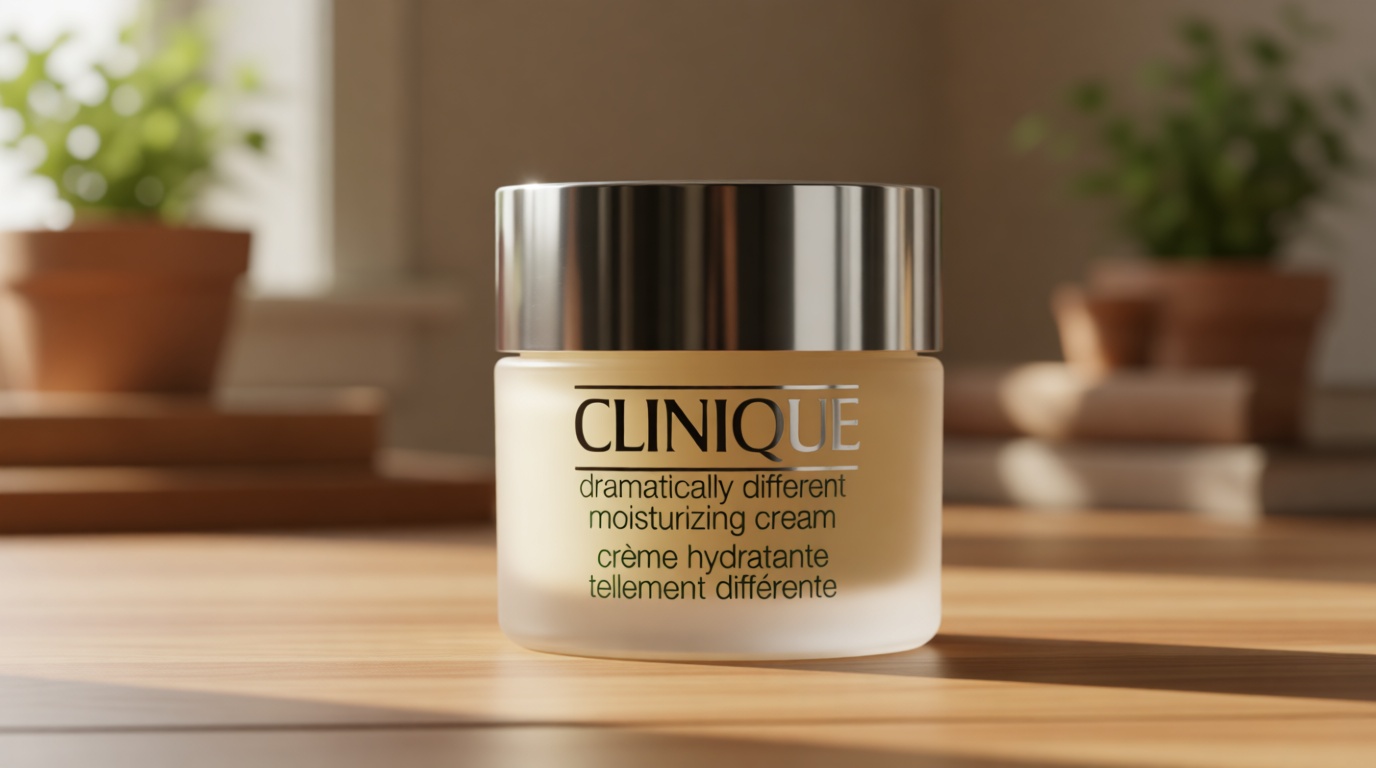 Clinique 3-Step Dramatically Different Moisturizing Hydrating Face Cream | Face Moisturizer For Dry Skin Types, 1.7 Fl Oz
