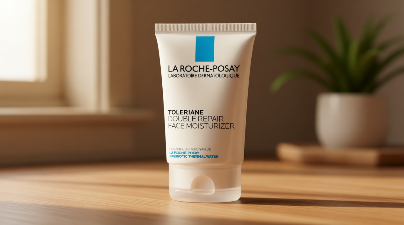La Roche-Posay Toleriane Double Repair Face Moisturizer, Daily Moisturizer Face Cream with Ceramide & Niacinamide for All Skin Types, Immediate Comfort & Long Lasting Hydration, Fragrance Free Cradle to Cradle Certified