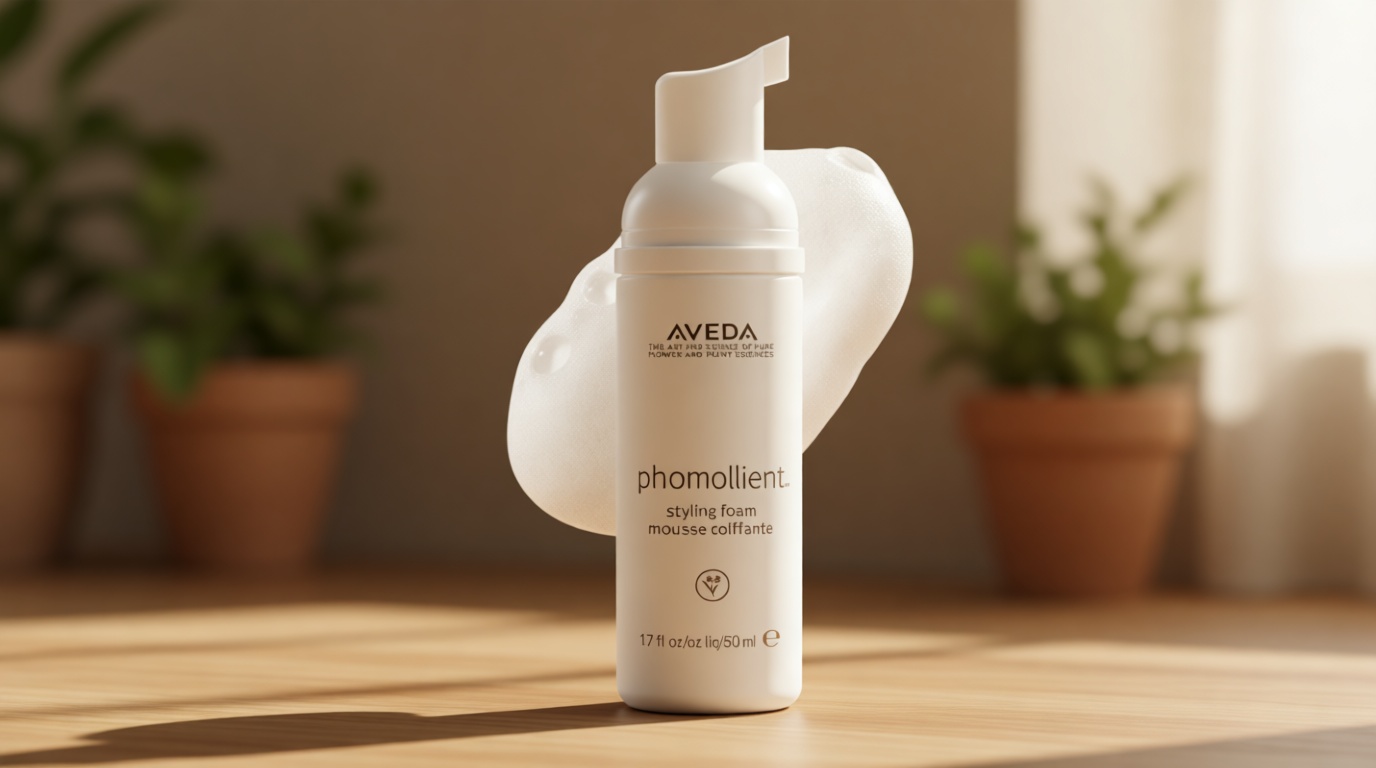 Aveda Phomollient Styling Foam Hair Mousse | Weightless Volumizing Mousse for Fine to Medium Hair GreenCircle Sustainable Energy Practices