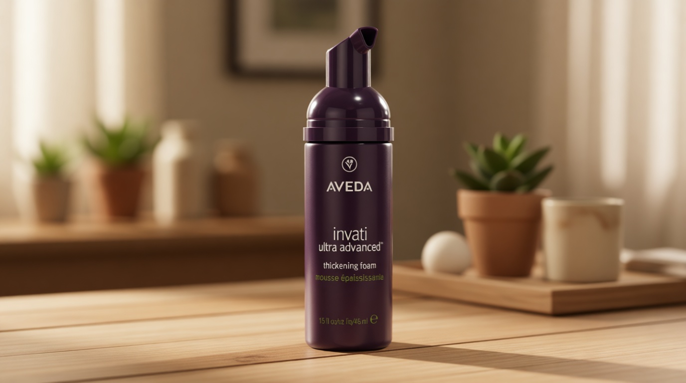 Aveda Invati Ultra Advanced Thickening Foam | Styling Foam for Thin & Thinning Hair | Instantly Thickens Hair | Flexible Hold | 97% Naturally Derived* GreenCircle Sustainable Energy Practices