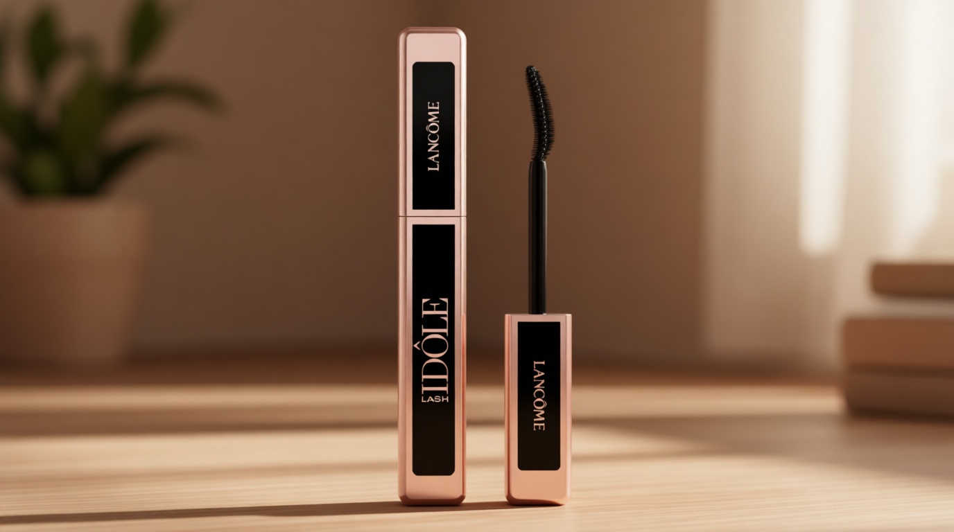 Lancôme Lash Idôle Lash-Lifting & Volumizing Mascara - Black Mascara for Instant Volume, Length & Lift - Smudge Proof & Up To 24H Wear - Black