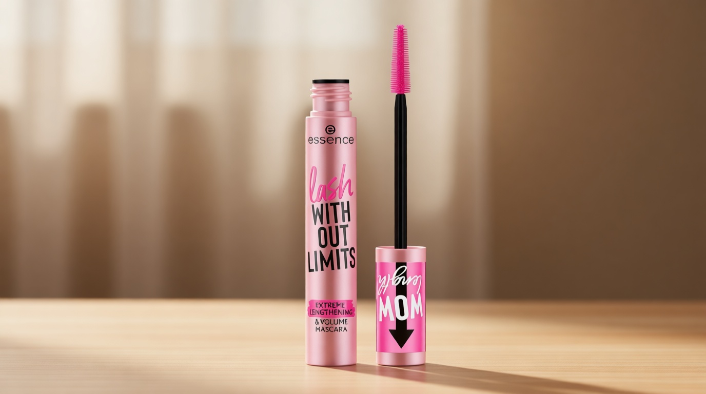 essence | Lash Without Limits Extreme Lengthening & Volume Mascara (01 | Extra Black) | Volumizing & Lengthening | Vegan, Cruelty Free & Paraben Free ClimatePartner certified