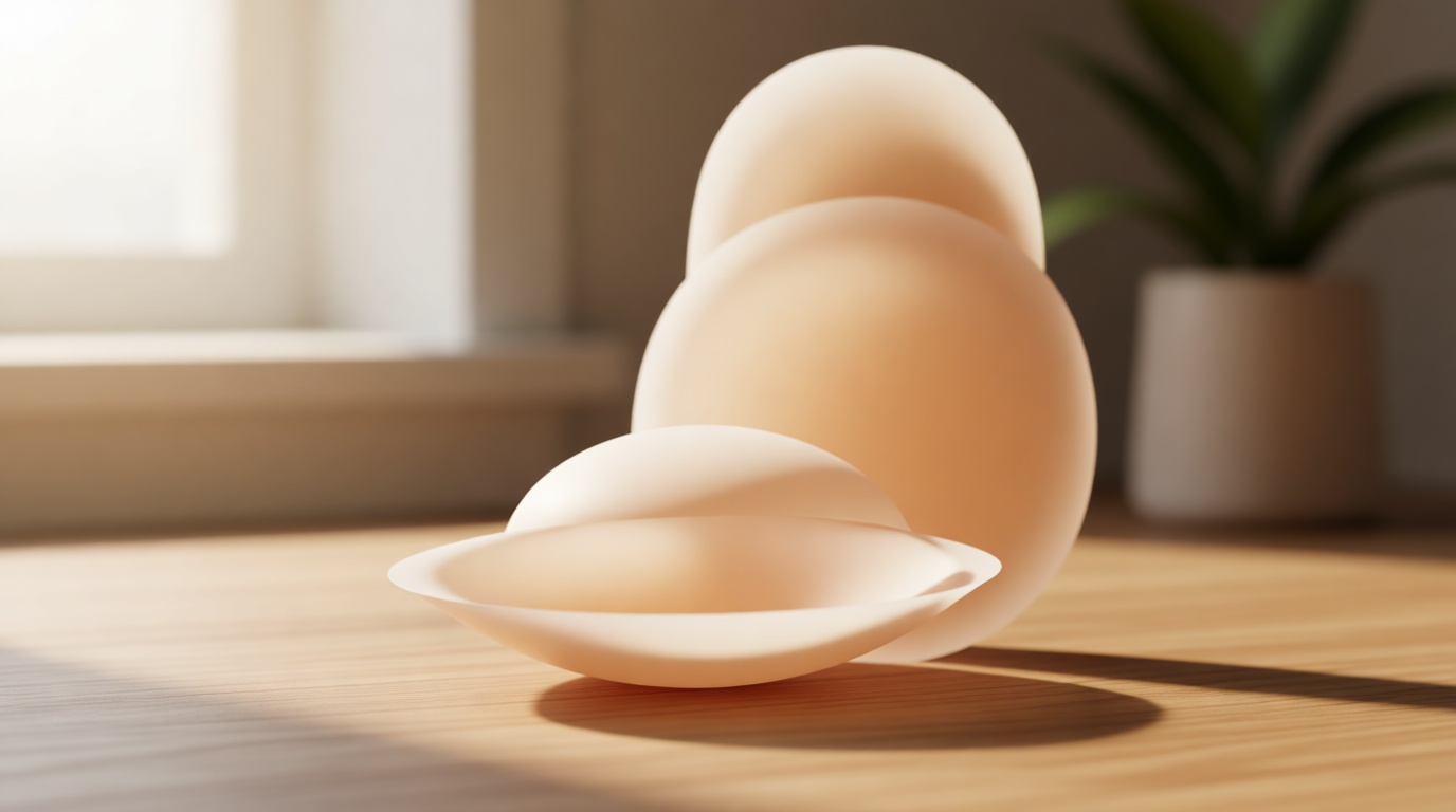 Nippies Nipple Covers for Women - Reusable Sticky Silicone Pasties with Travel Case - Original Circle or Lift Style Available