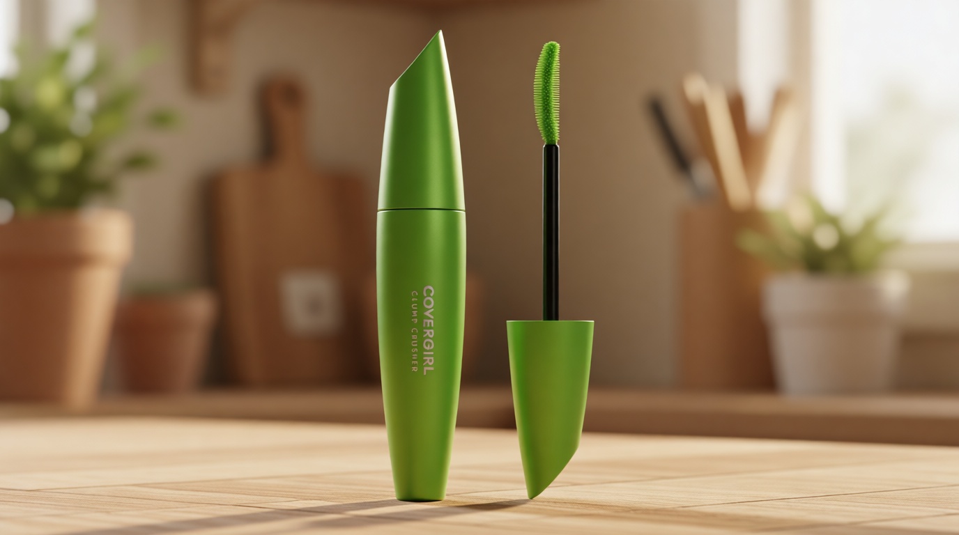 COVERGIRL Clump Crusher Mascara, 20X More Volume, Double Sided Brush, Long-Lasting Wear - 800 Very Black (Pack of 1)