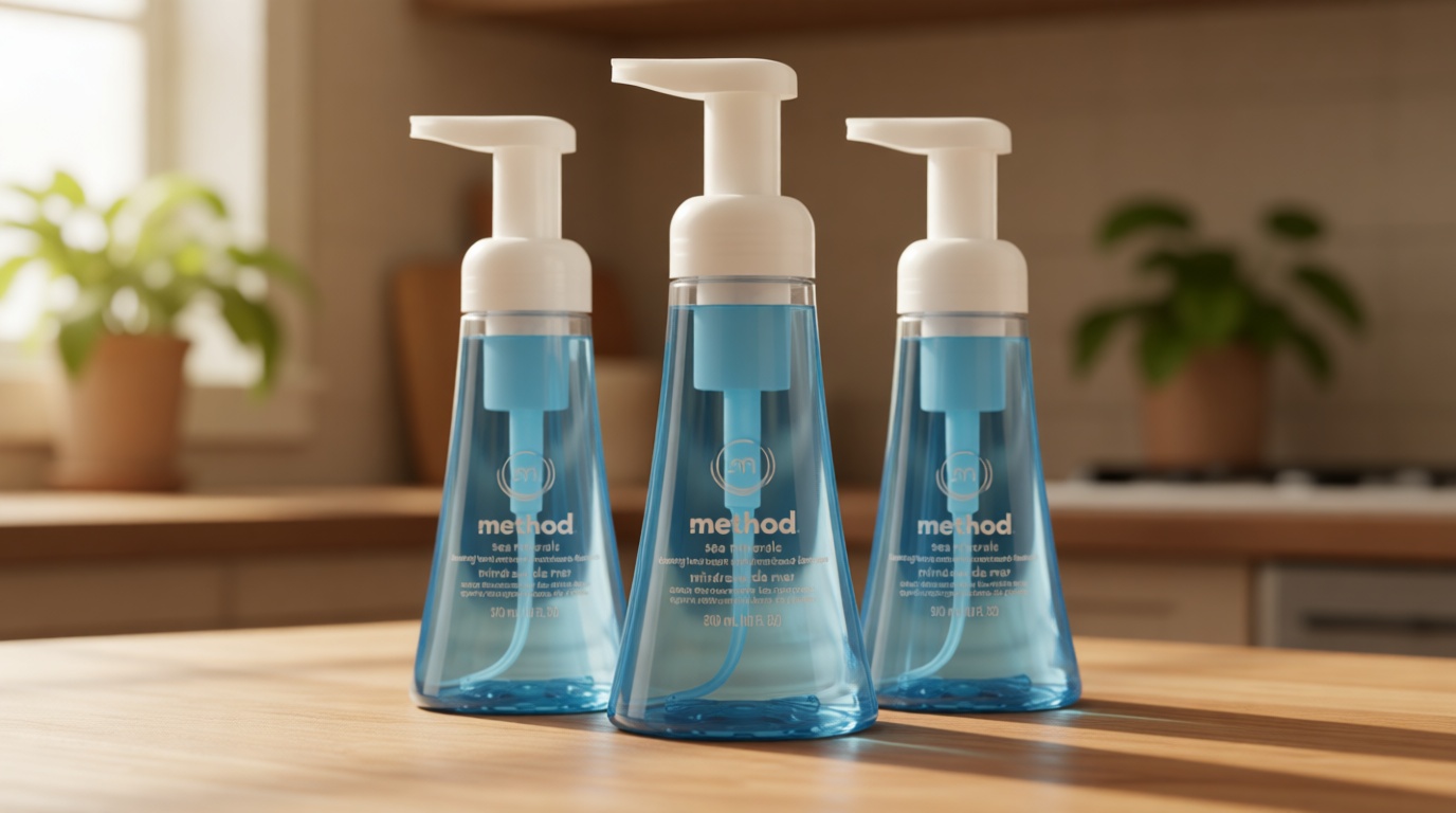 Method Foaming Hand Soap, Sea Minerals, Paraben and Phthalate Free, 10 fl oz (Pack of 3) ECOLOGO